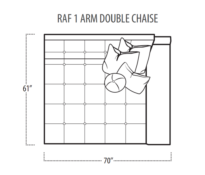 SECTIONAL 2PC KODA IN JEPSON SHELL #62693
