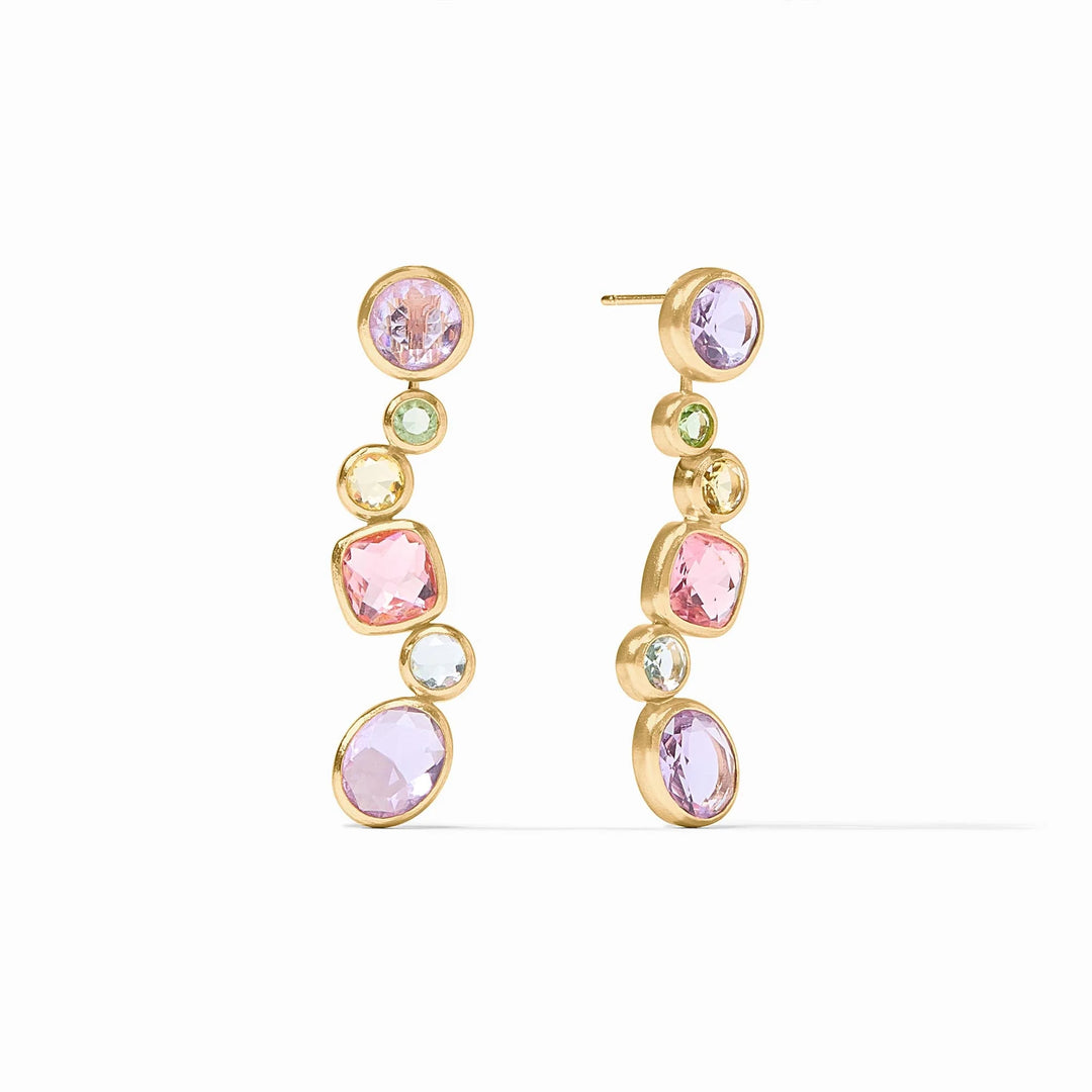 EARRING KALEIDOSCOPE GEMISTONE JACKET