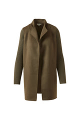 COAT RIB SLEEVE LODEN