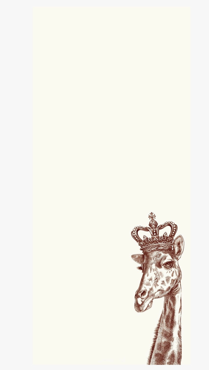 LONG PAD ROYAL GIRAFFE
