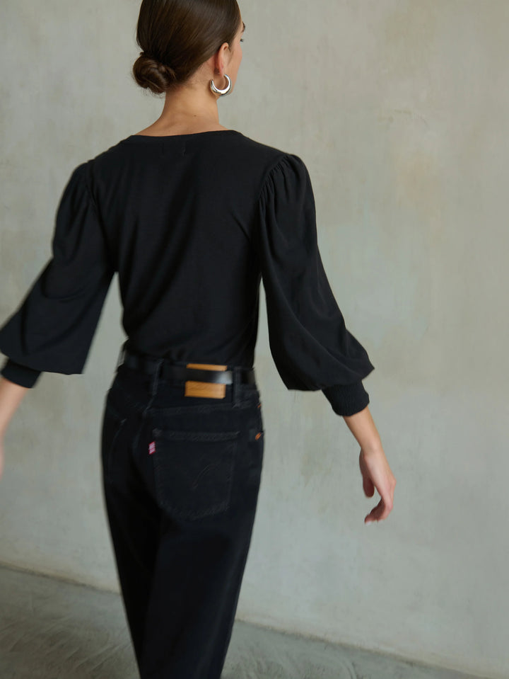 TOP PEASANT TEE 3/4 SLEEVE