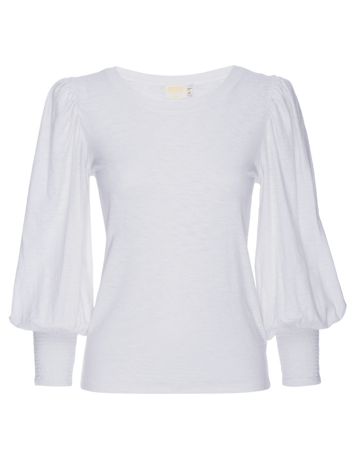 TOP PEASANT TEE 3/4 SLEEVE