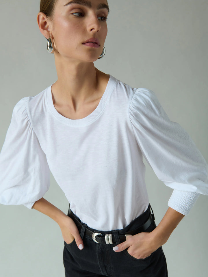 TOP PEASANT TEE 3/4 SLEEVE