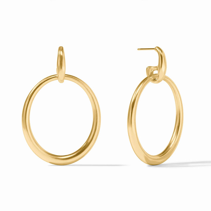 EARRING DOORKNOCKER LAGUNA GOLD