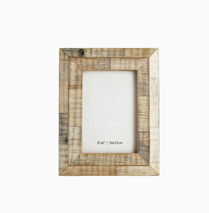 FRAME LIGHT GREY HORN