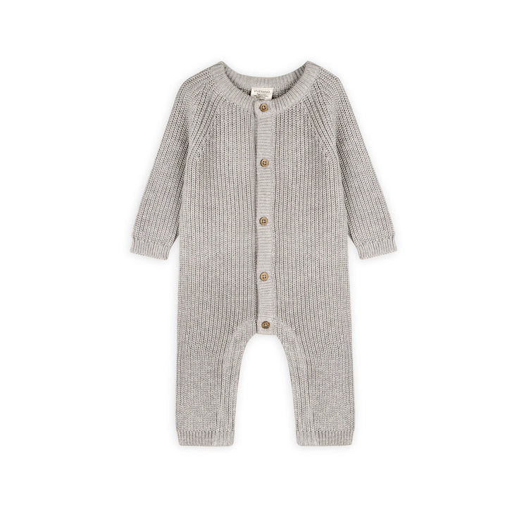 JUMPSUIT LOVED EMROIDERED HEATHER GREY