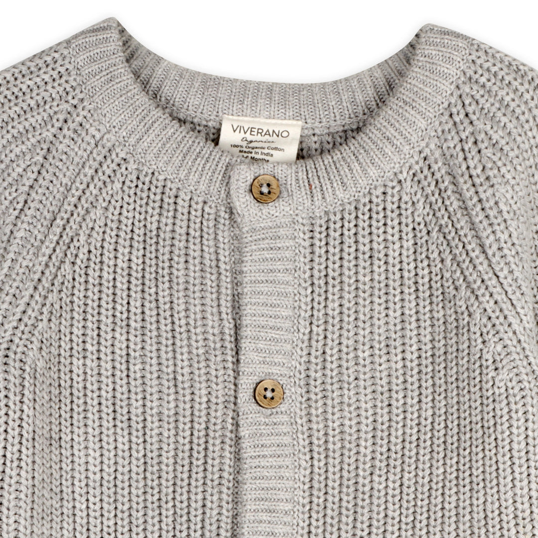 JUMPSUIT LOVED EMROIDERED HEATHER GREY