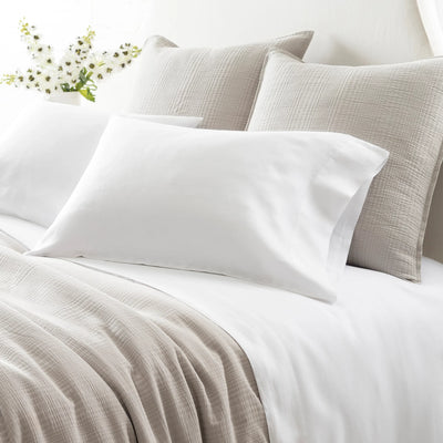 SHEET SET LUSH LINEN WHITE #65616