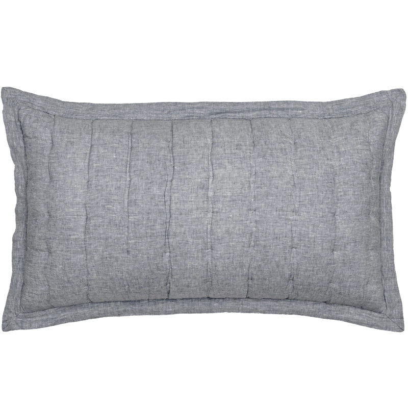 SHAM LUSH LINEN BLACK PUFF #63092