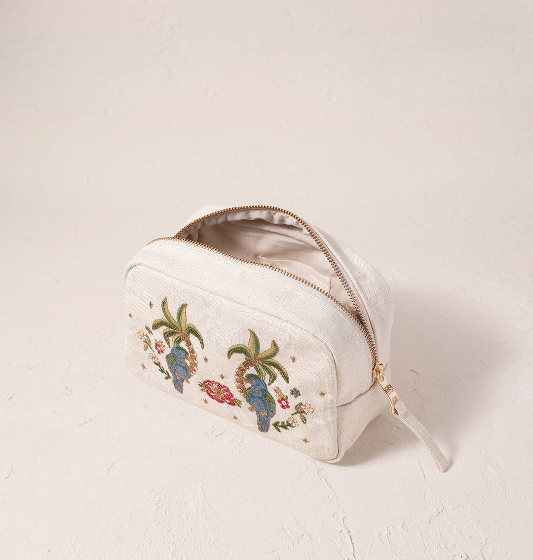 MAKEUP BAG TROPICAL PARROT