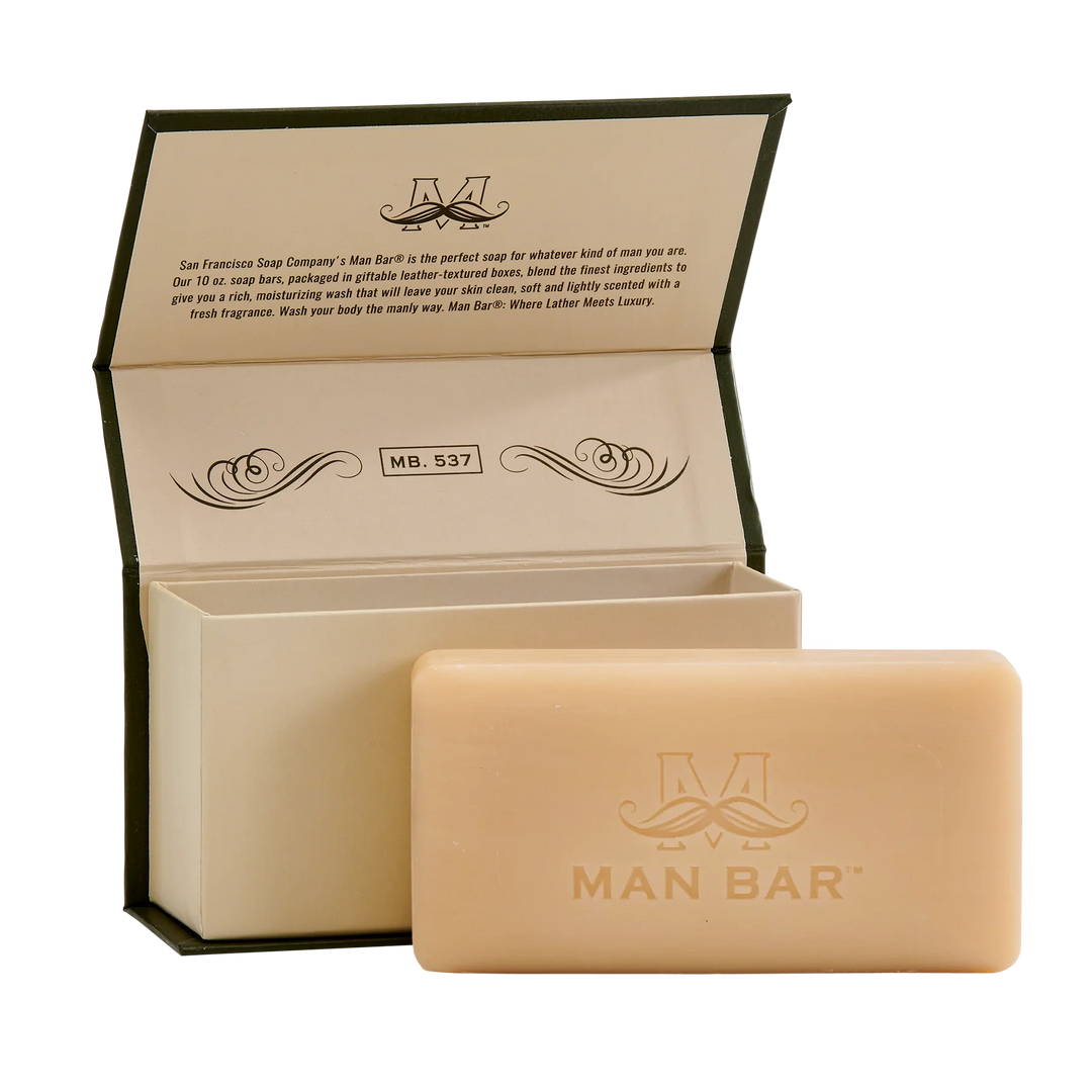 MAN BAR SOAP BERGAMOT & COGNAC
