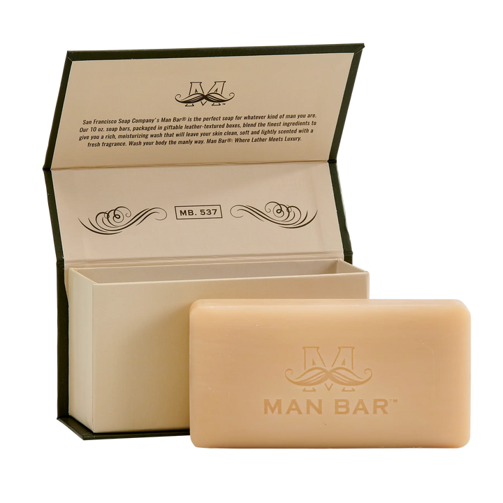 MAN BAR SOAP BERGAMOT & COGNAC