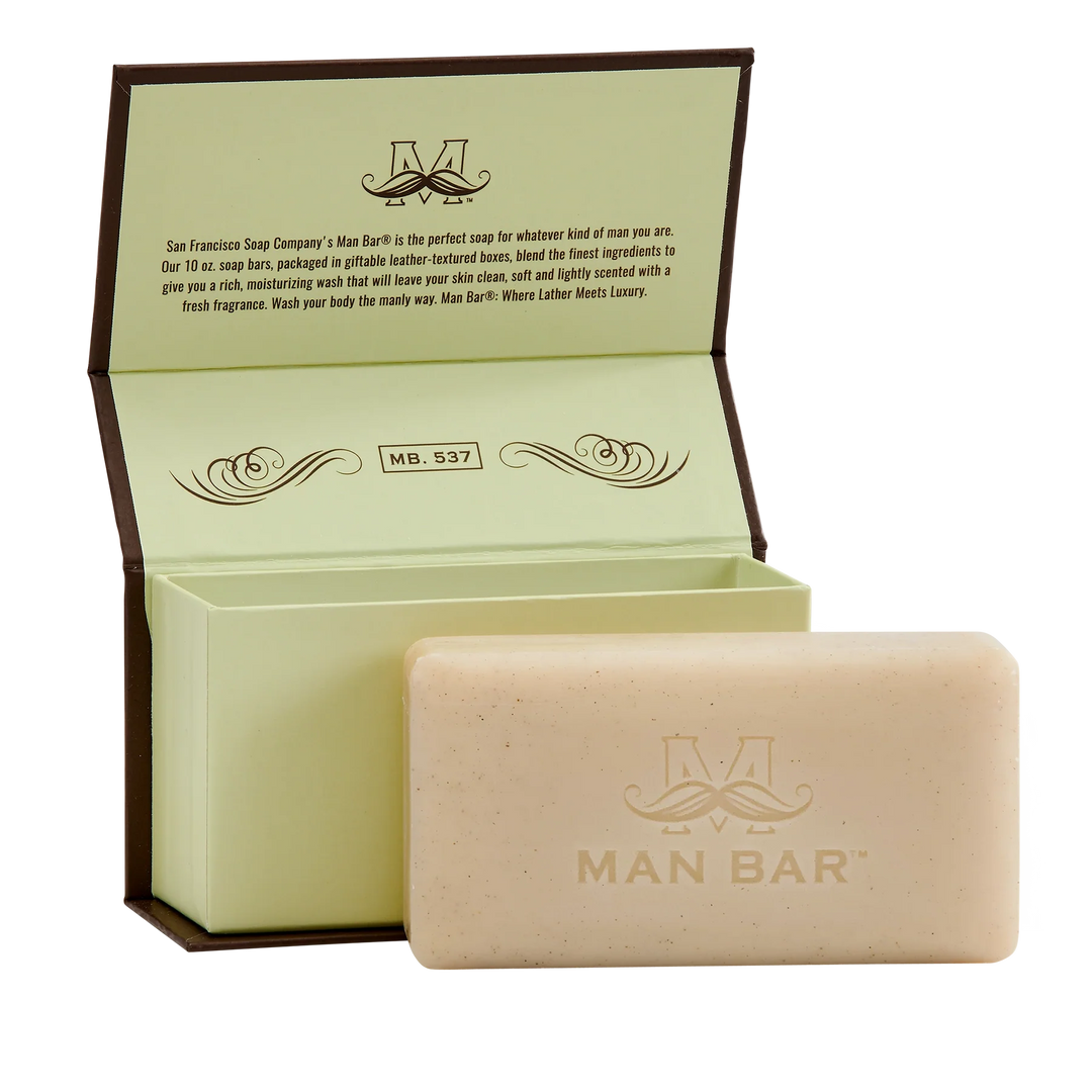 MAN BAR SOAP EXFOLIATING CARDAMOM & JUNIPER
