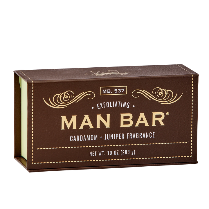 MAN BAR SOAP EXFOLIATING CARDAMOM & JUNIPER