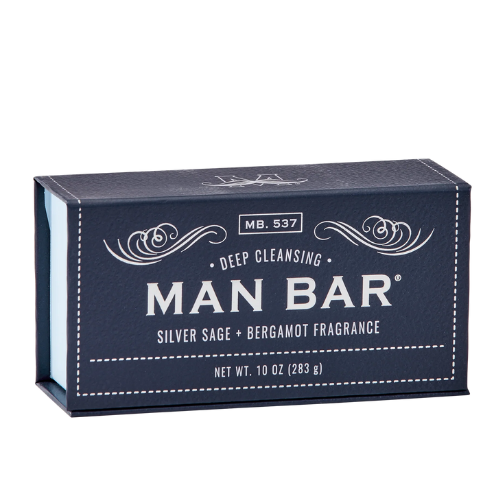 MAN BAR SOAP SILVER SAGE & BERGAMOT