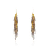 EARRINGS FIRECRACKER II LABRADORITE