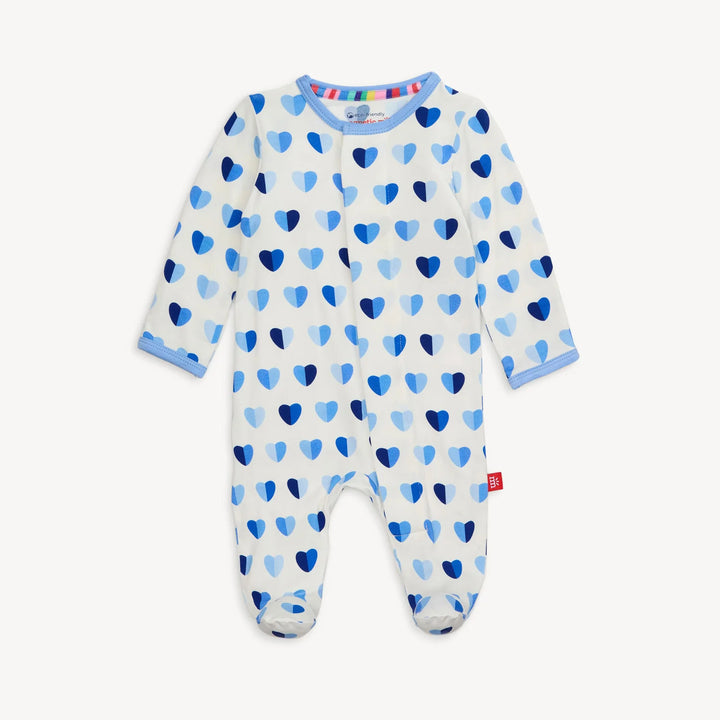 FOOTIE BLUE XOXO MODAL