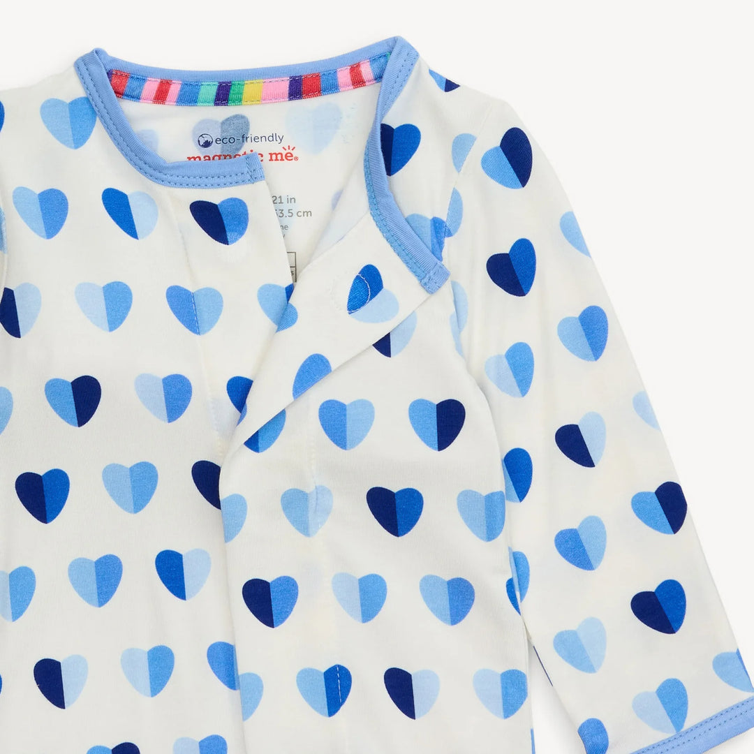 FOOTIE BLUE XOXO MODAL