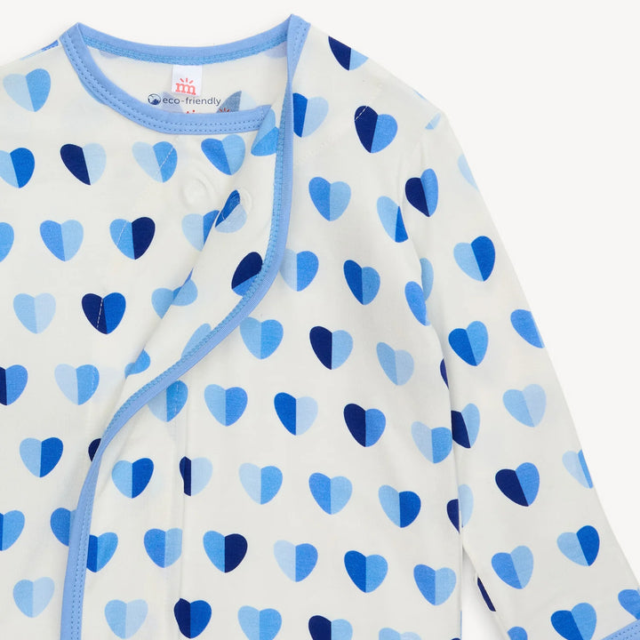 SLEEPER GOWN WITH HAT BLUE XOXO