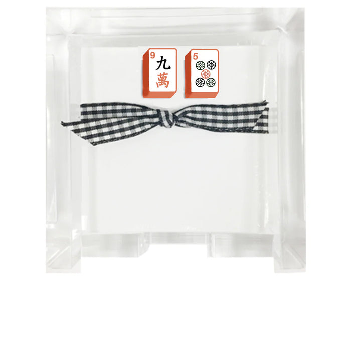 NOTEPAD MAHJONG WITH TRAY MINI