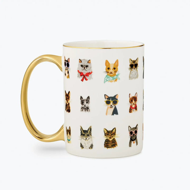 MUG PORCELAIN COOL CATS