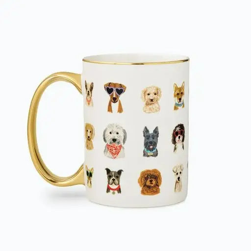 MUG PORCELAIN DOG DAYS