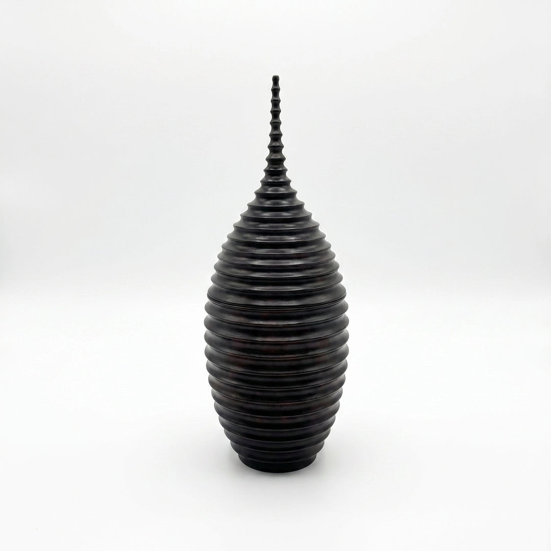 VESSEL EBONY WOOD MAPUTO
