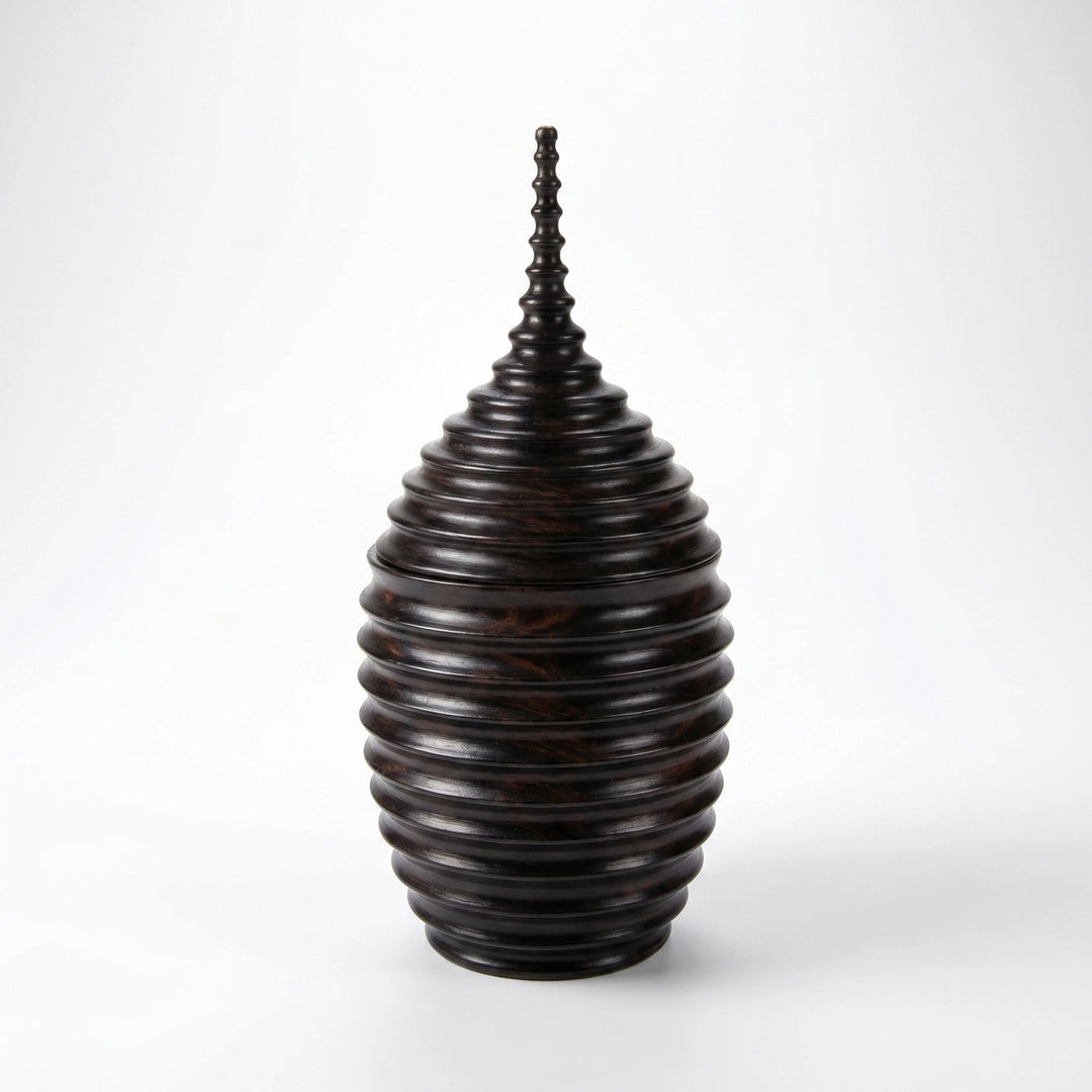 VESSEL EBONY WOOD MAPUTO