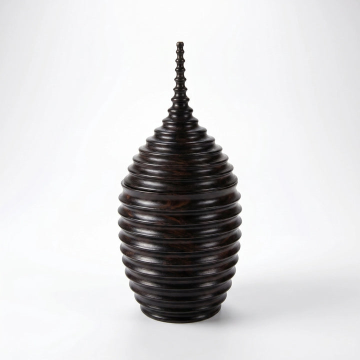 VESSEL EBONY WOOD MAPUTO