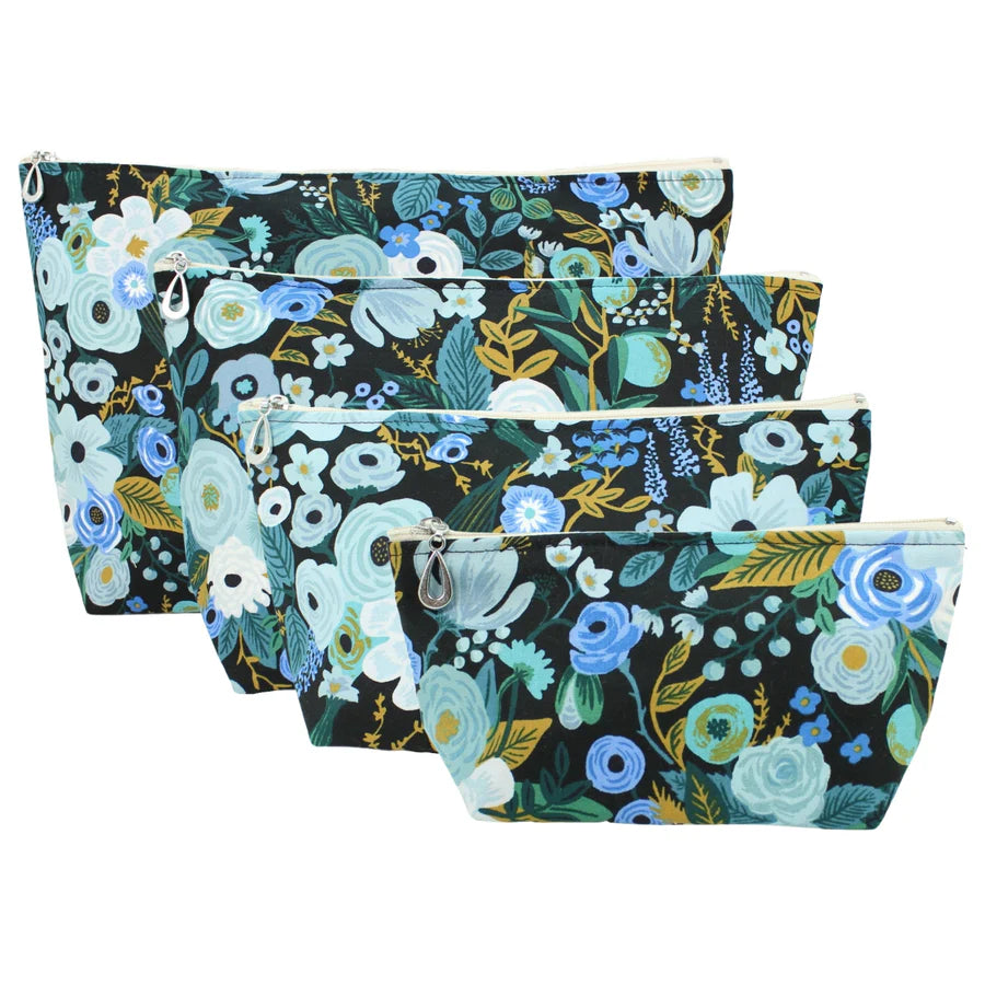 COSMETIC BAG BLUE GARDEN