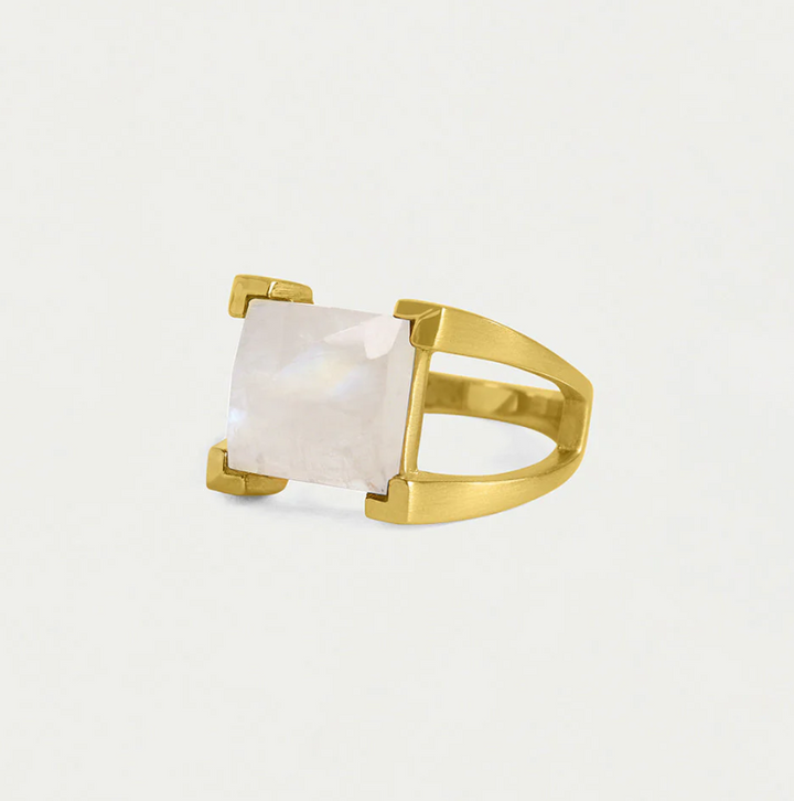 RING MINI PLAZA MOONSTONE SZ 8 #69663
