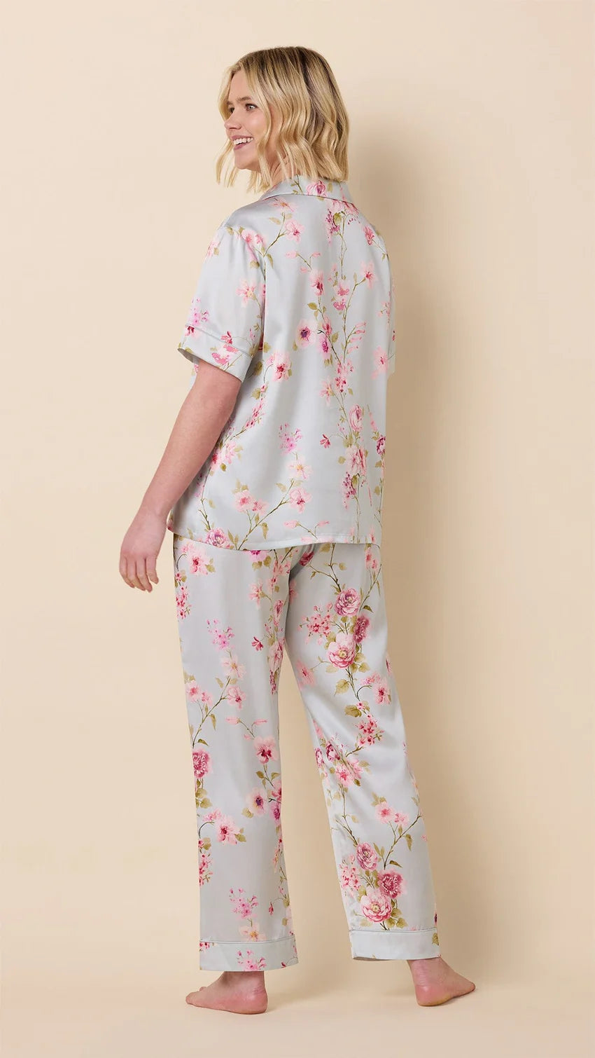 PAJAMA MORNING IN KYOTO SHORT-SLEEVED