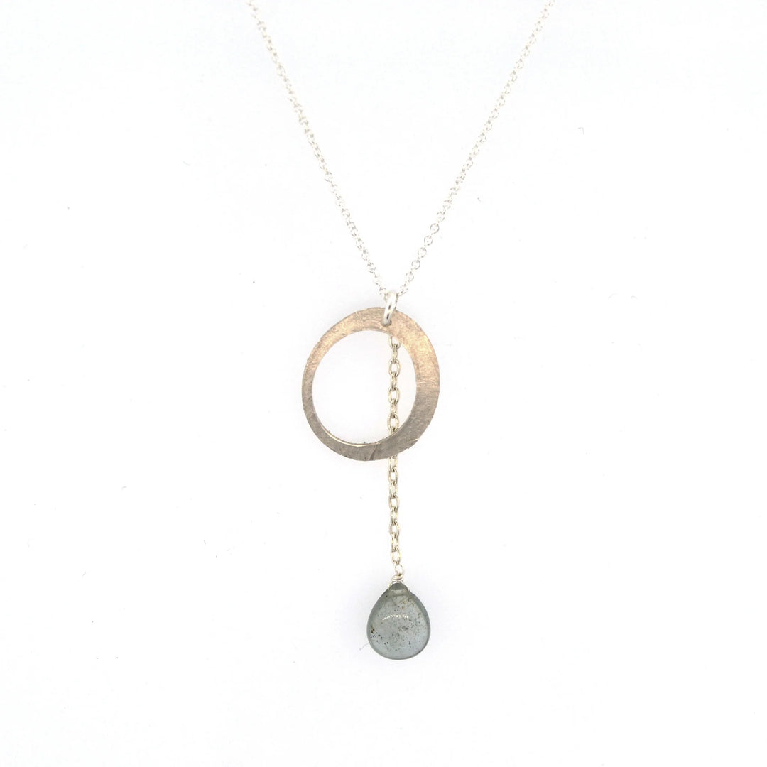 NECKLACE FALLING DEW SILVER