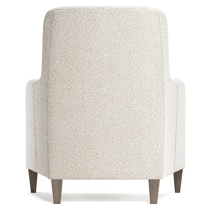 CHAIR TIGHT BACK & SEAT BEIGE VELVET