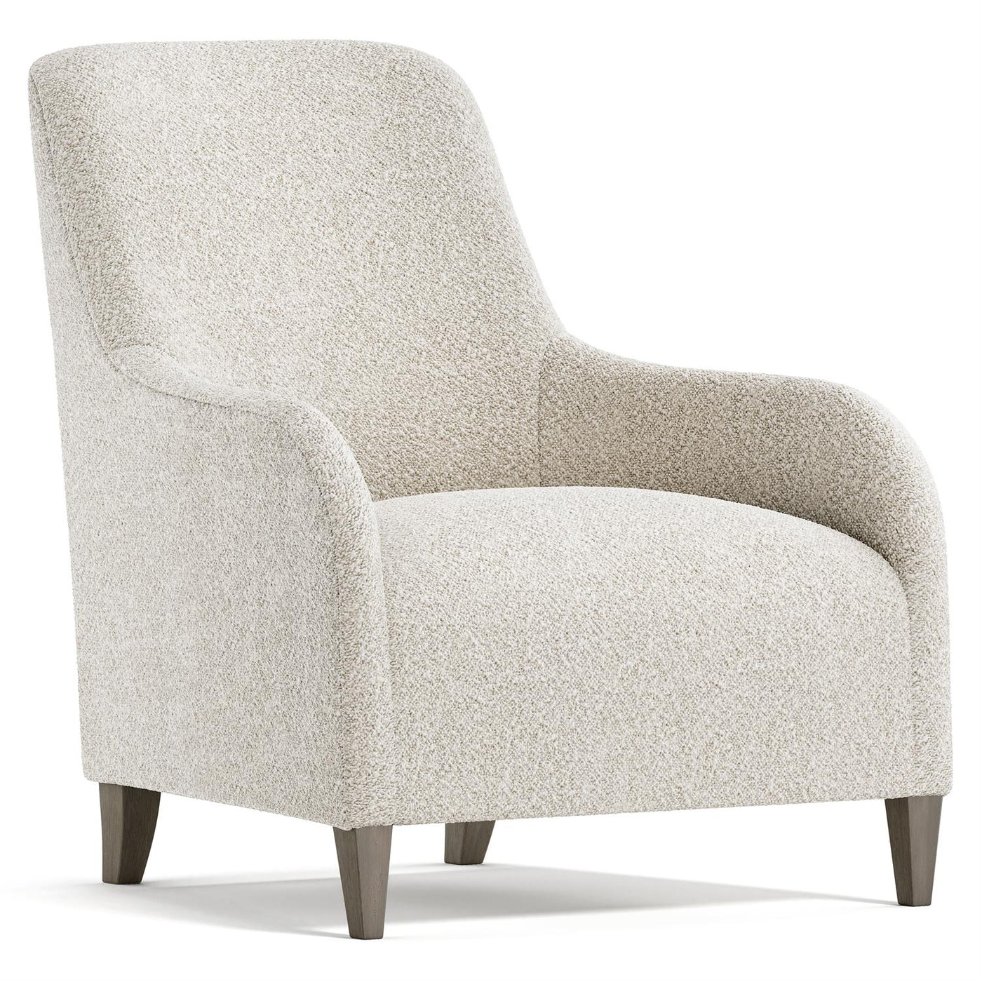 CHAIR TIGHT BACK & SEAT BEIGE VELVET