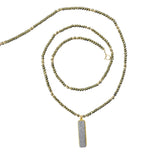NECKLACE PYRITE GLITZ GALAXY