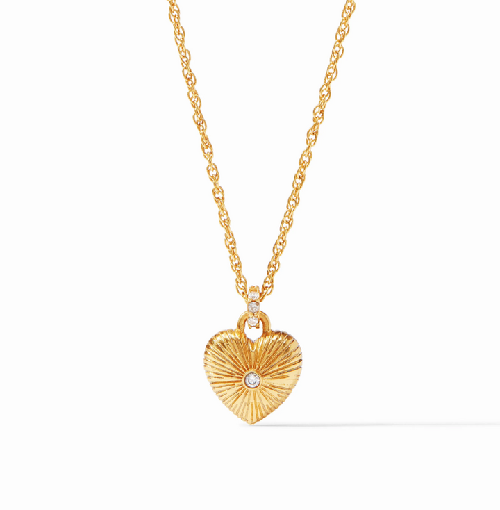 NECKLACE SOLITAIRE ESME HEART #77855
