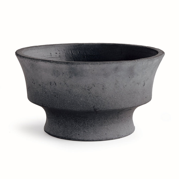 BOWL FOOTED WASHED BLACK