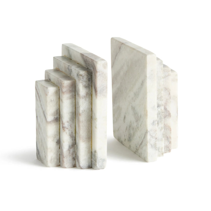 BOOKENDS MARBLE S/2