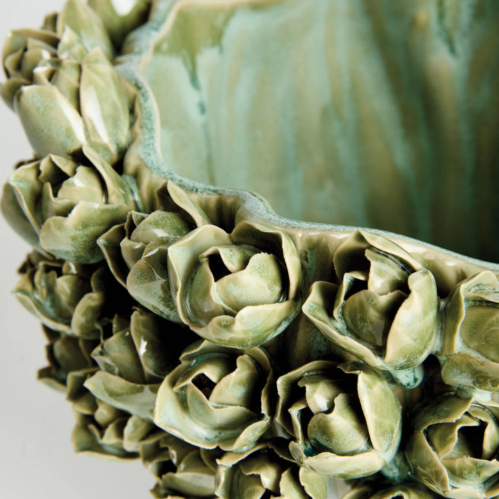 VASE GREEN BUDS TALL
