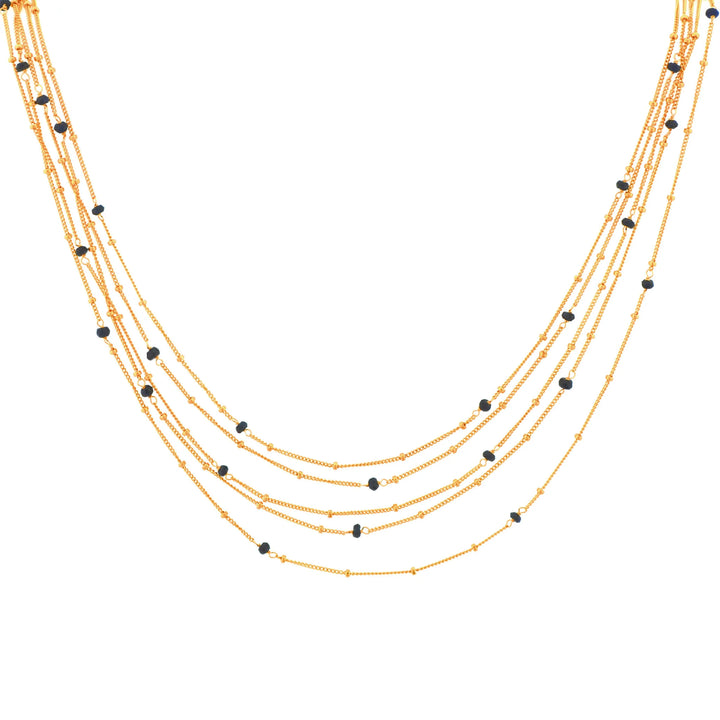 NECKLACE MULTI STRAND 5X1