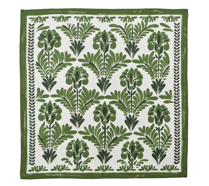 NAPKIN BOTANICA IVORY/GREEN