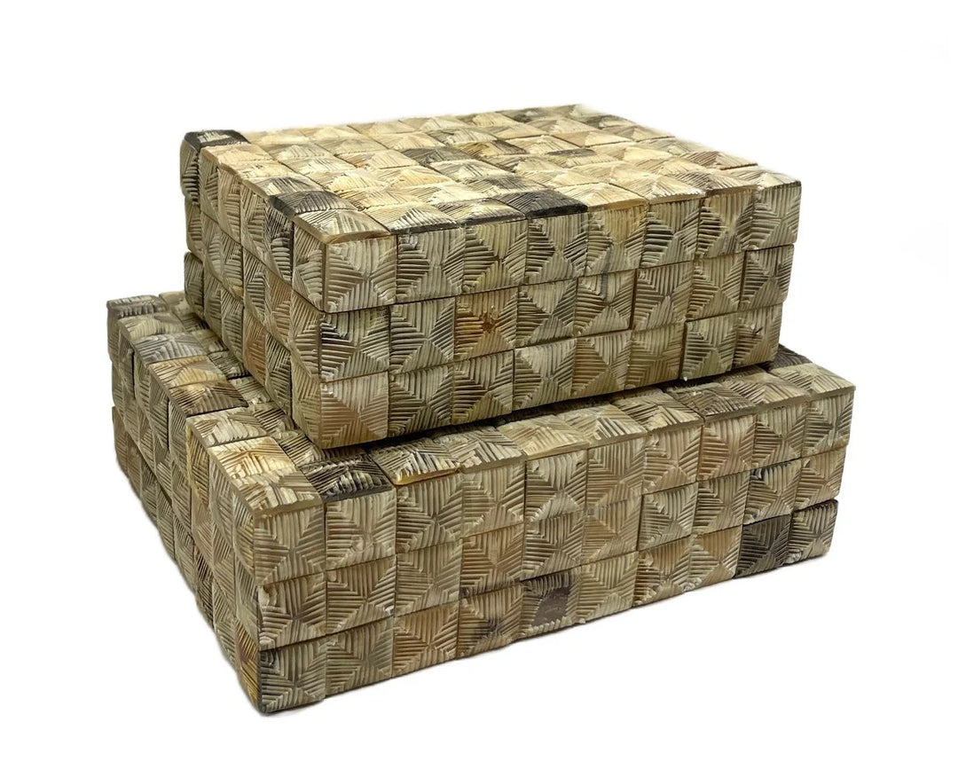 BOX HORN 3D PRISM TAN