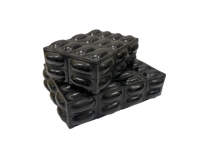 BOX BLACK BUFFALO HORN