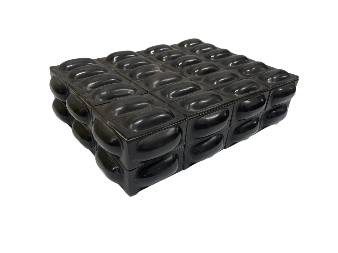 BOX BLACK BUFFALO HORN