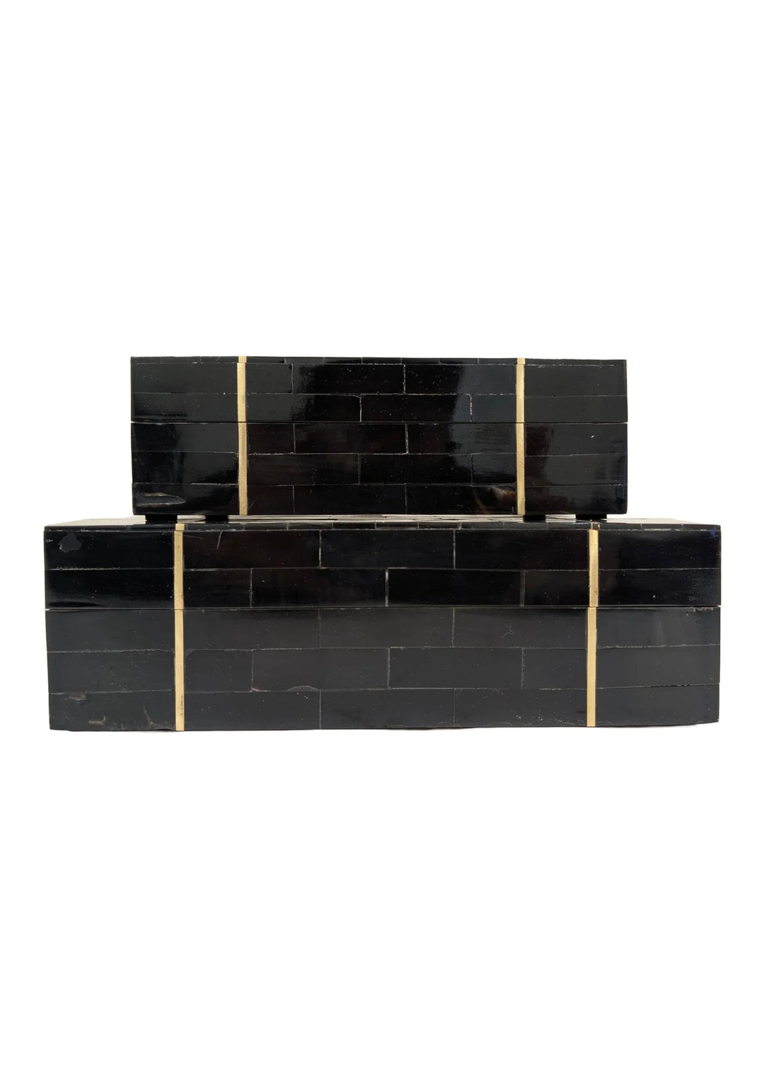 BOX BLACK W/ GOLD STRIPE