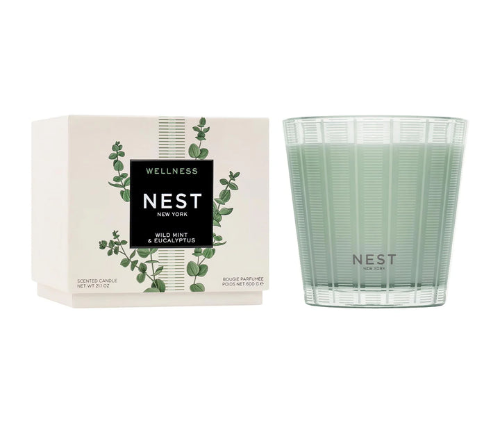 CANDLE WILD MINT & EUCALYPTUS
