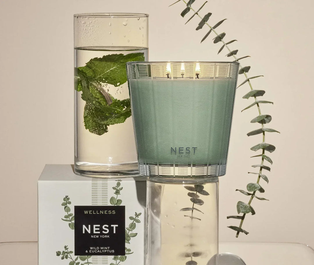 CANDLE WILD MINT & EUCALYPTUS