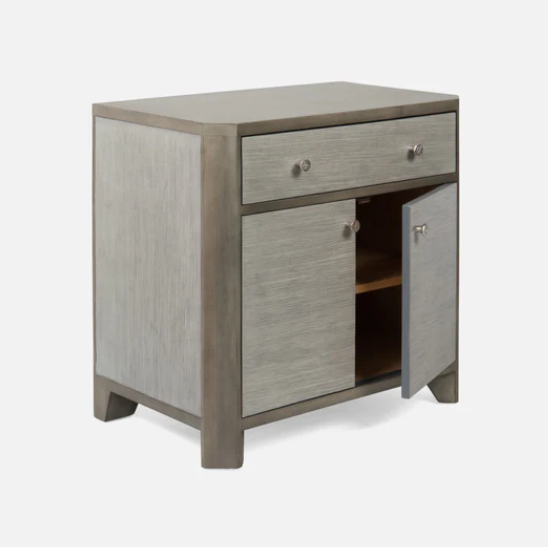 NIGHTSTAND BAMBOO GRAY OAK (NRD) #67259