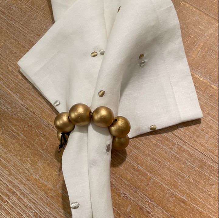 NAPKIN RING COCOA WOOD